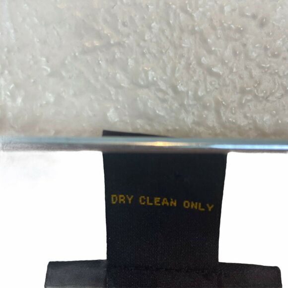 Silk Pencil Skirt Grace Elements Mod Floral sz 14 Pink Green Bold Lettuce Hem - Picture 7 of 14